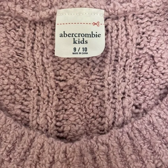 Abercrombie kids purple knitted sweater - Picture 3 of 6